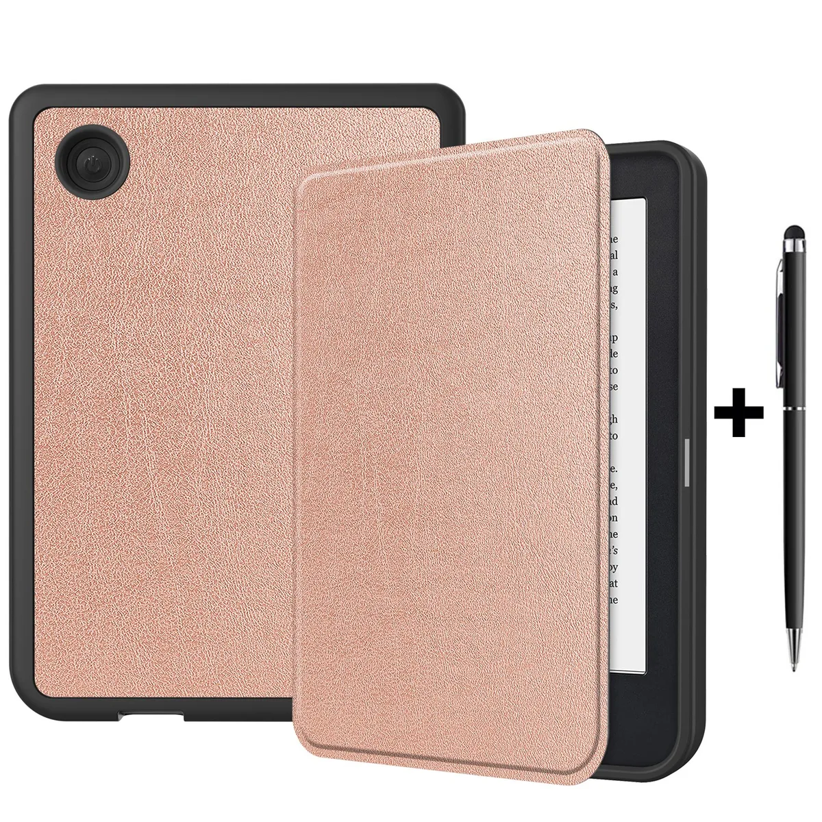 Werleo Werleo Rose Gold Hard Case for Kobo Clara 2E / Tolino Shine 4 2022 — product photo