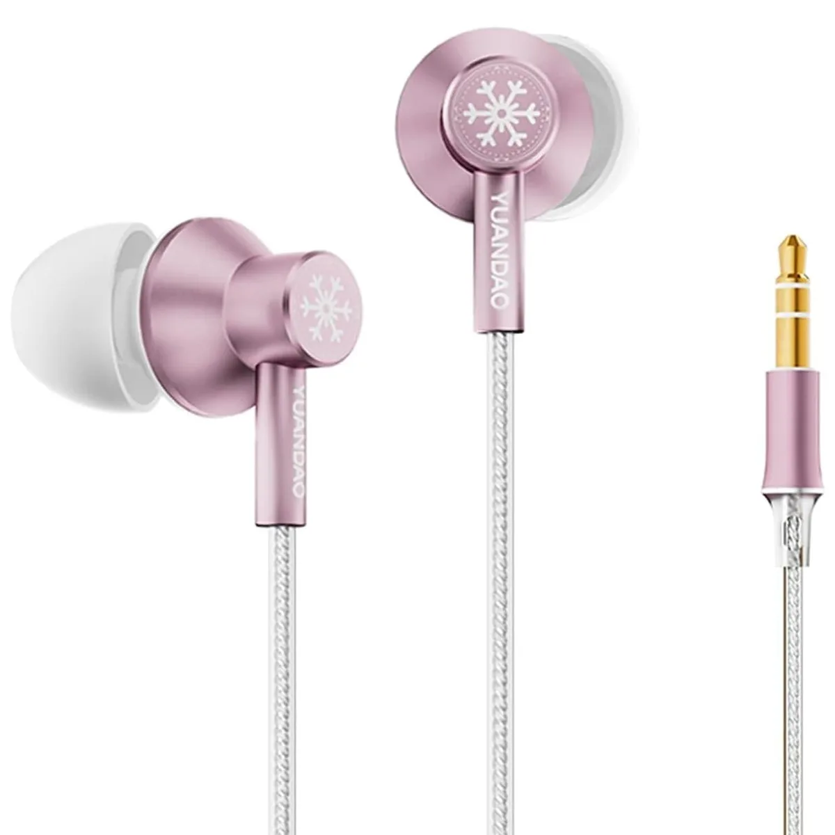 LORDWORLD LORDWORLD StringSnow Pink 3.5mm IEM 10mm 32Ω No Mic — product photo