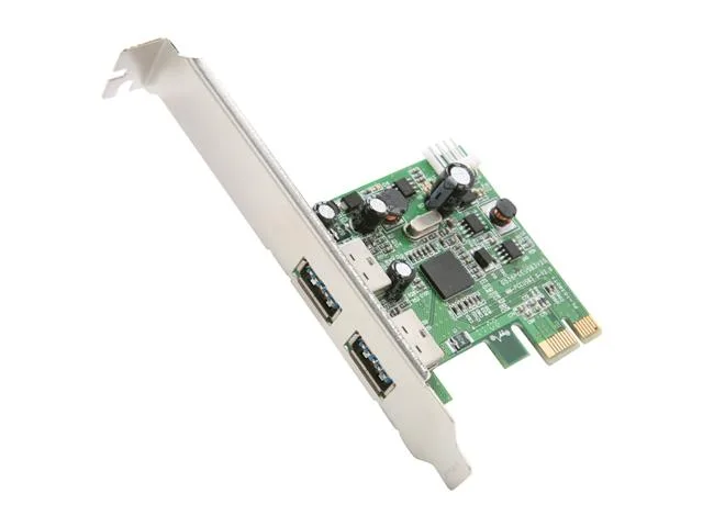 Syba Syba SY-PEX20045 USB 3.0 2-port PCI Express expansion card — product photo