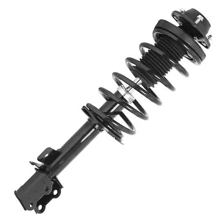 Unity 15302 rear right complete strut assembly silver metal coil spring and mount