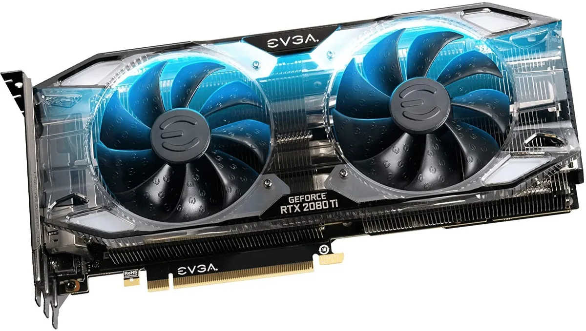 EVGA EVGA GeForce RTX 2080 Ti XC Ultra Gaming 11GB GDDR6 graphics card — product photo