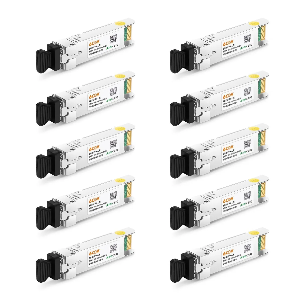 BoYata BoYata 10Pack 10GBase-LR SFP+ Transceiver 2 in 1 accessory — product photo