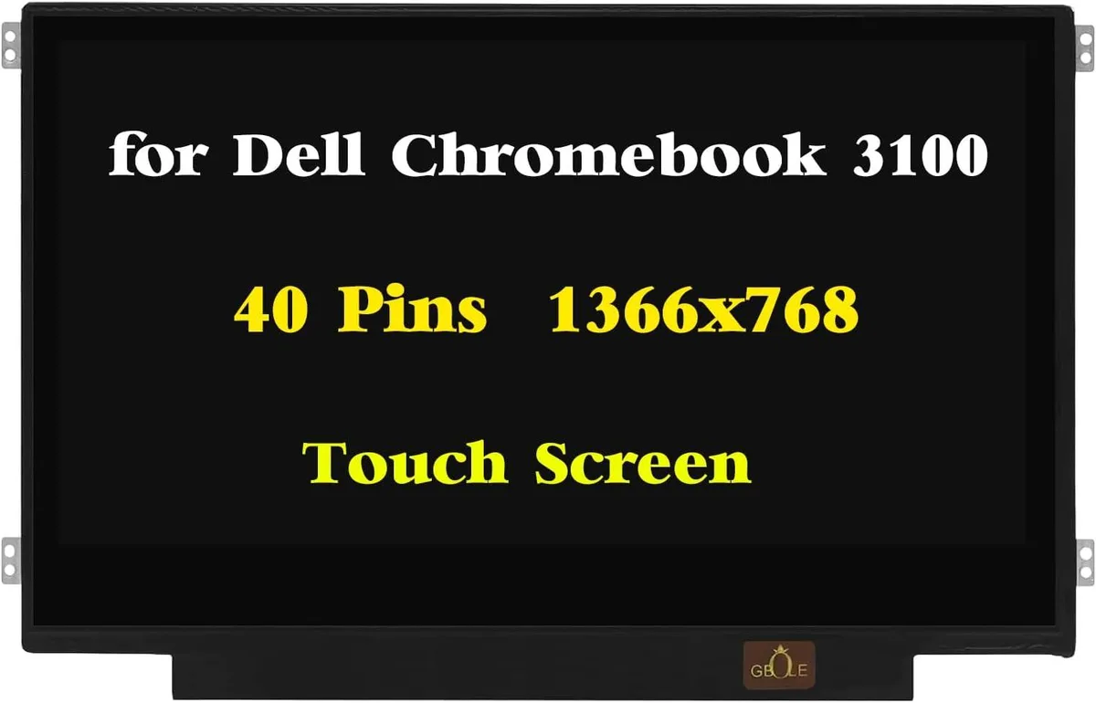 NUOLAISUN NUOLAISUN laptop screen 11.6" 1366x768 IPS 60Hz 40-pin touch for Dell Chromebook 11 3100 P29T — product photo