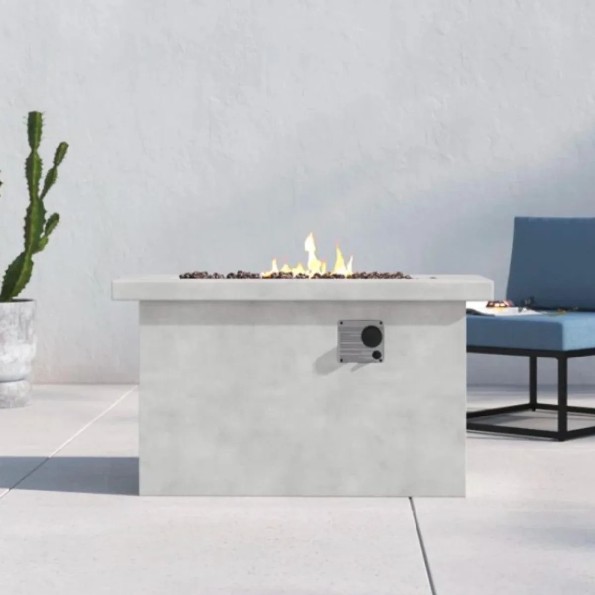 tuphen tuphen 24" H 42" W 20" D 50000 BTU Concrete Outdoor Heater — product photo