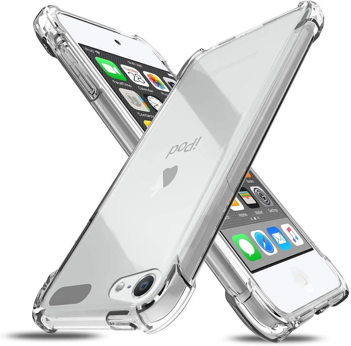 Nakedcellphone Nakedcellphone Clear Anti-Shock Case for iPod Touch 7 6 5 — product photo