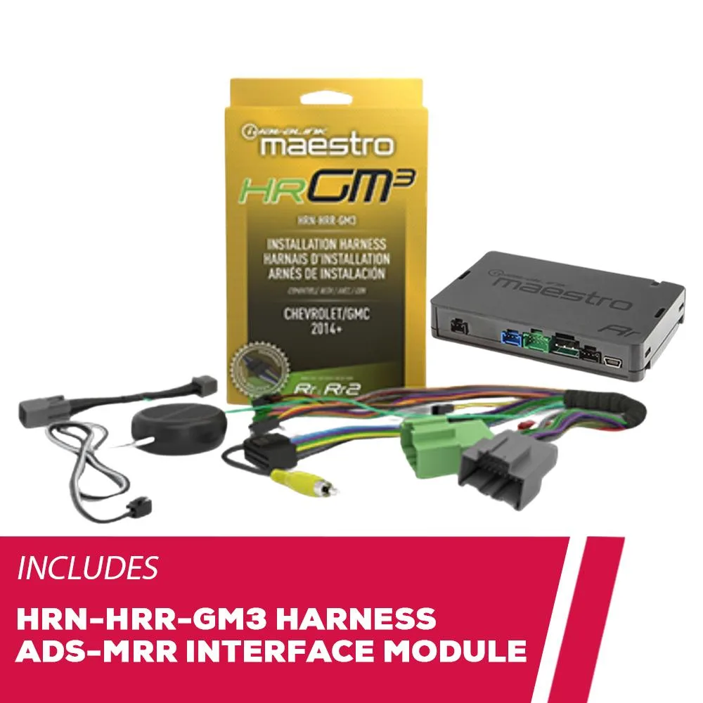 iDatalink iDatalink HRN-HRR-GM3 Radio Replacement Harness with ADS-MRR Module — product photo