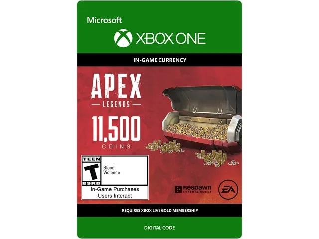Electronic Arts Electronic Arts 7F6-00595 Apex Legends 11500 Coins downloadable game — product photo