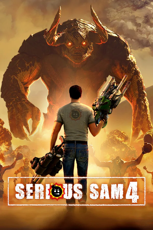 Digital Steam code card for Serious Sam 4 PC game