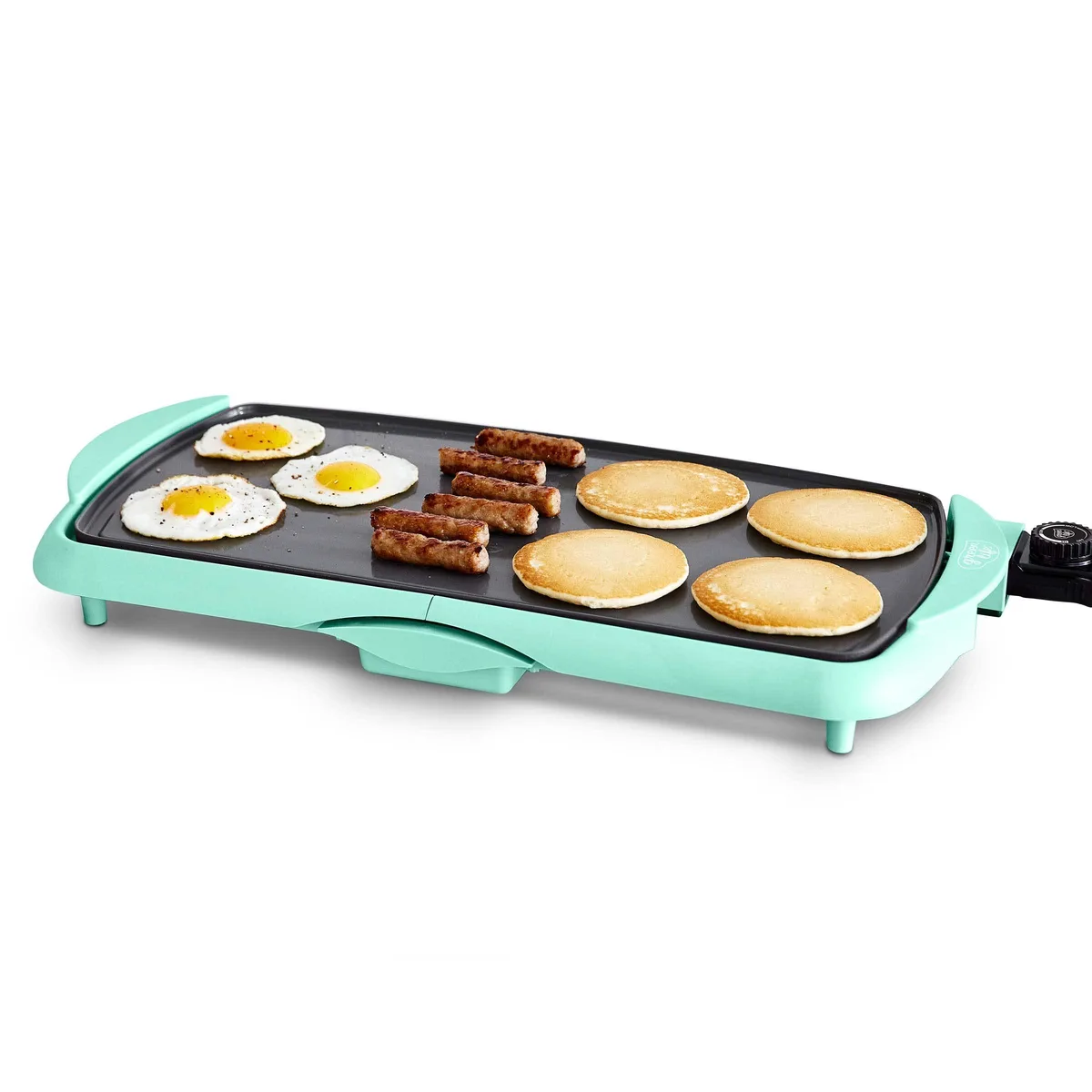  GreenLife CC005859-001 20" Electric Griddle 10.5 x 20 Turquoise — product photo