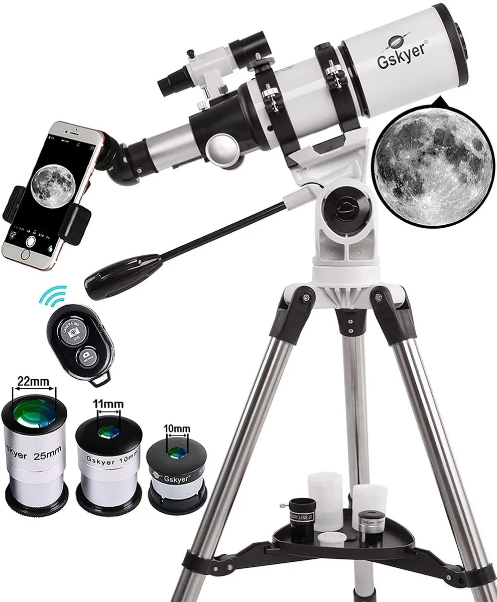 Thinkstar Thinkstar 80mm AZ Refractor Telescope 400mm Focal Length — product photo