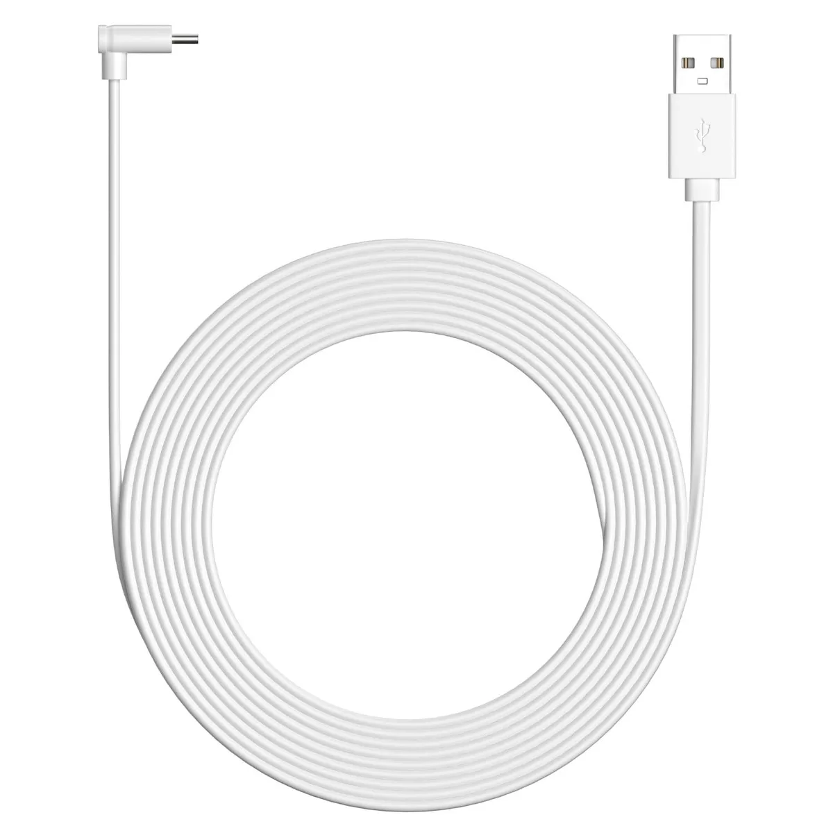  GGrzmvxy 20 ft USB-A to USB-C Power Cable White 1302100 — product photo
