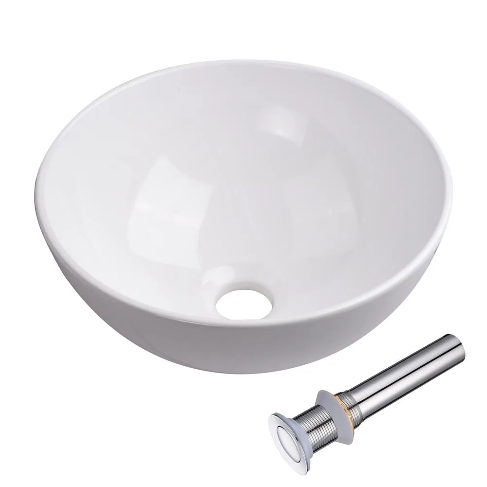 Yescom USA, Inc. Yescom USA, Inc. 80PSK018-8206-07 12" undermount bathroom sink — product photo