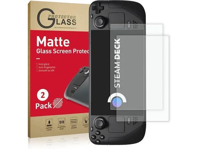 ORVIX ORVIX Matte Glass Screen Protector for Steam Deck 7 inch 2 Pack handheld pcs accessory — product photo