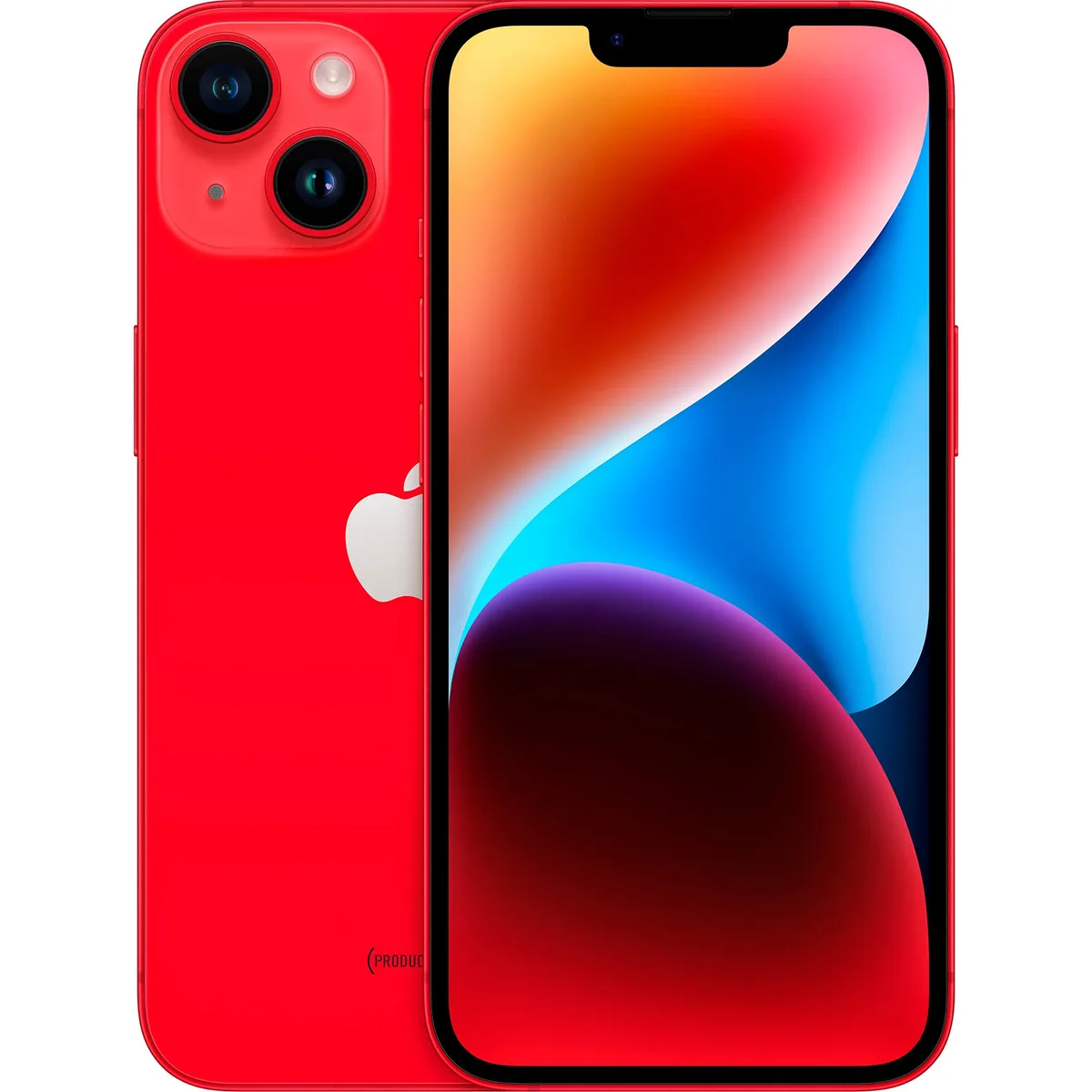 Apple Apple iPhone 14 128GB PAB100670 Red cell phones - unlocked — product photo