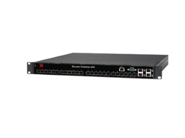 Brocade Brocade TurboIron 24X TI-24X-AC 24-port managed network switch — product photo