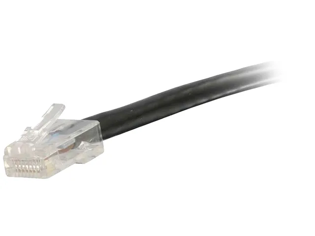 Cables To Go Cables To Go 00963d Cat6 RJ45 6 in black network ethernet cable — product photo