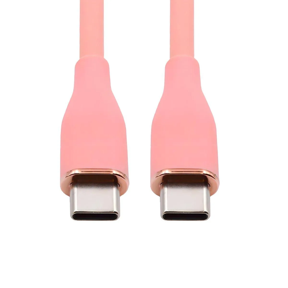 Fervit Fervit USB-C 2.0 cable 480Mbps 65W pink 2m — product photo