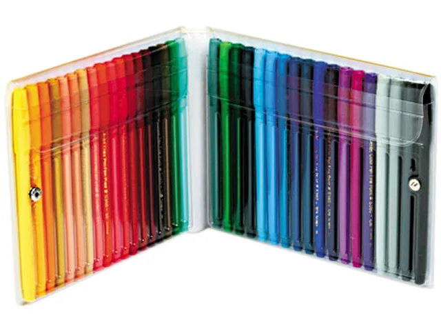 Pentel of America, Ltd. Pentel of America, Ltd. S36036 Fine Point Color Pen Set 36 Assorted Colors — fotografia produsului