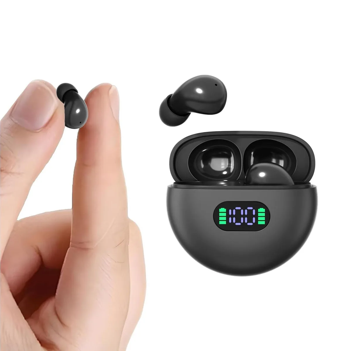 Adafruit Adafruit 2 in 1 Accessories — 2.3 g earbuds, Bluetooth 5.4, 24 h case — product photo