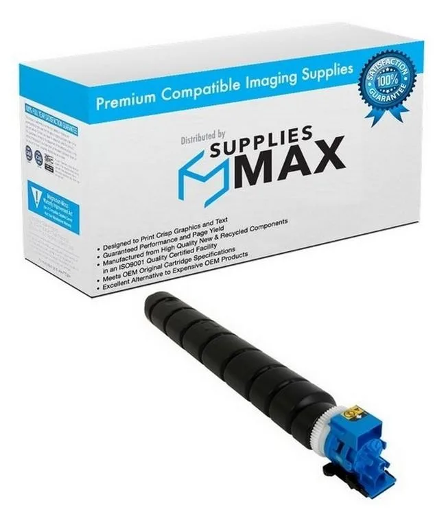 SuppliesMax SuppliesMax Cyan Toner Cartridge TK-8527C 15000 Pages — product photo