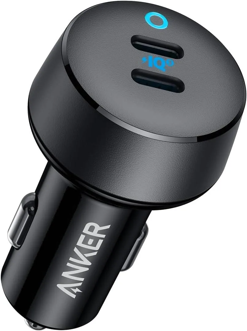 Hamzan Hamzan USB-C Car Charger 40W 2-Port PowerIQ 3.0 PowerDrive III Duo — product photo