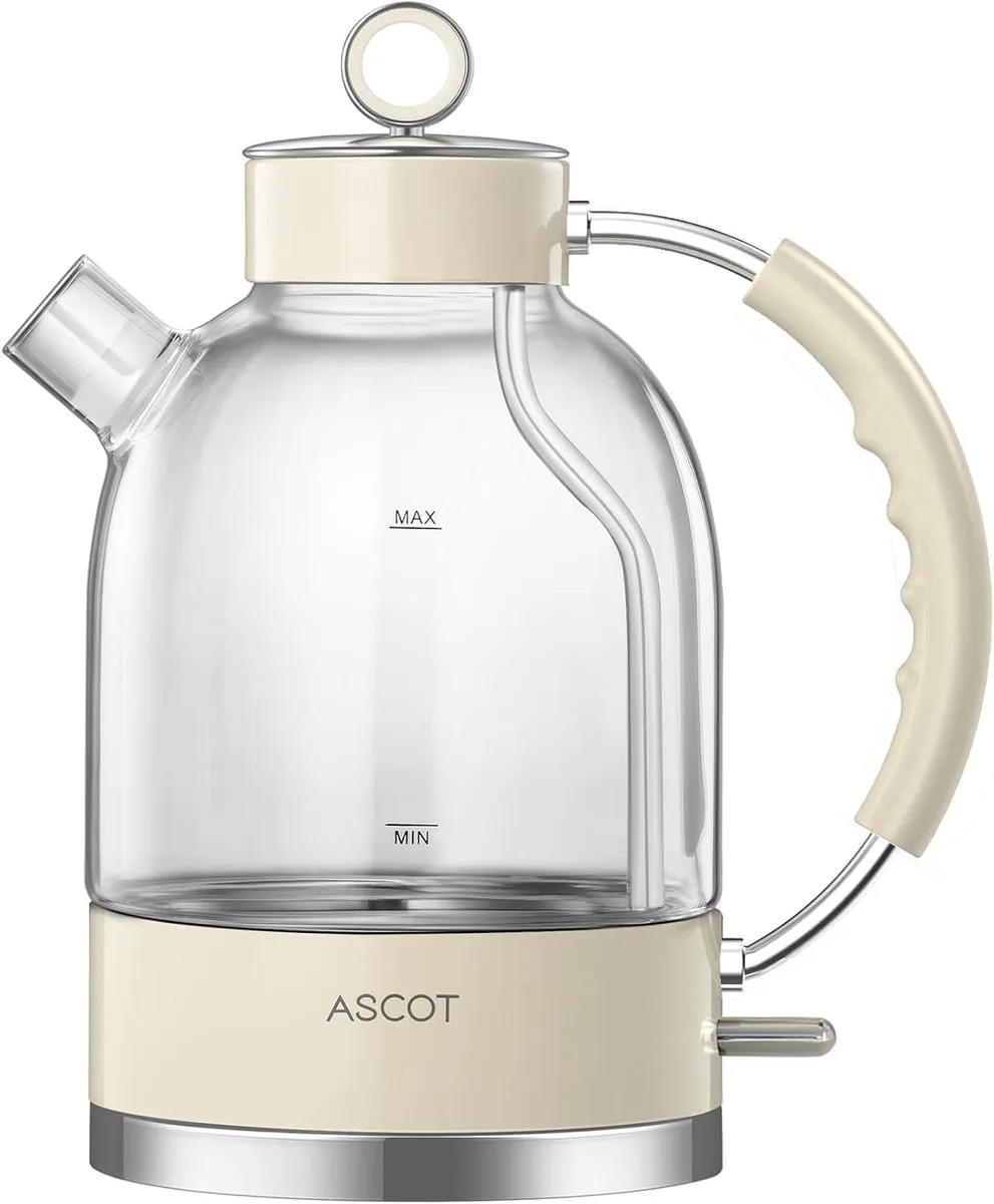  ASCOT K2 1.5 L Glass Electric Kettle 1500 W Beige — product photo