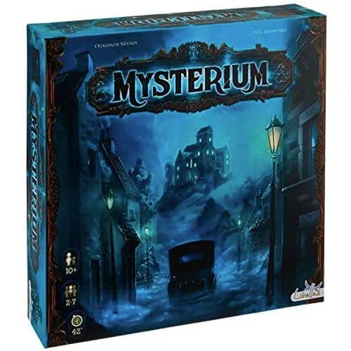 Libellum Mysterium Board Game 2-7 Players 84 Vision Cards — product photo