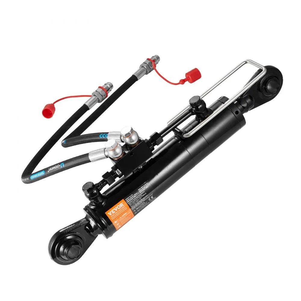 VEVOR VEVOR Hydraulic Top Link Cat. 2-28 19-11/16~28 in Cylinder 2 Hoses G3/8" Check Valve — product photo