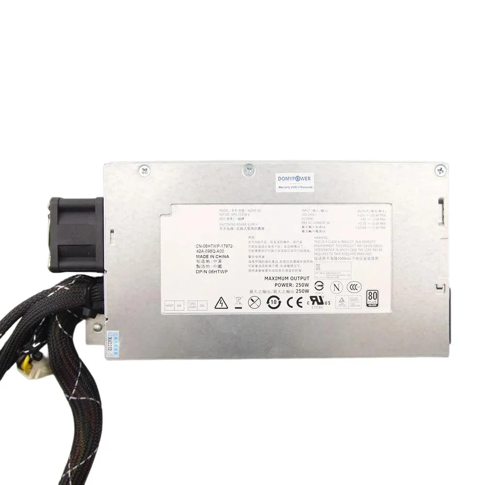 WMtec WMtec L250E-S0 250W server power supply for R210 R220 — product photo