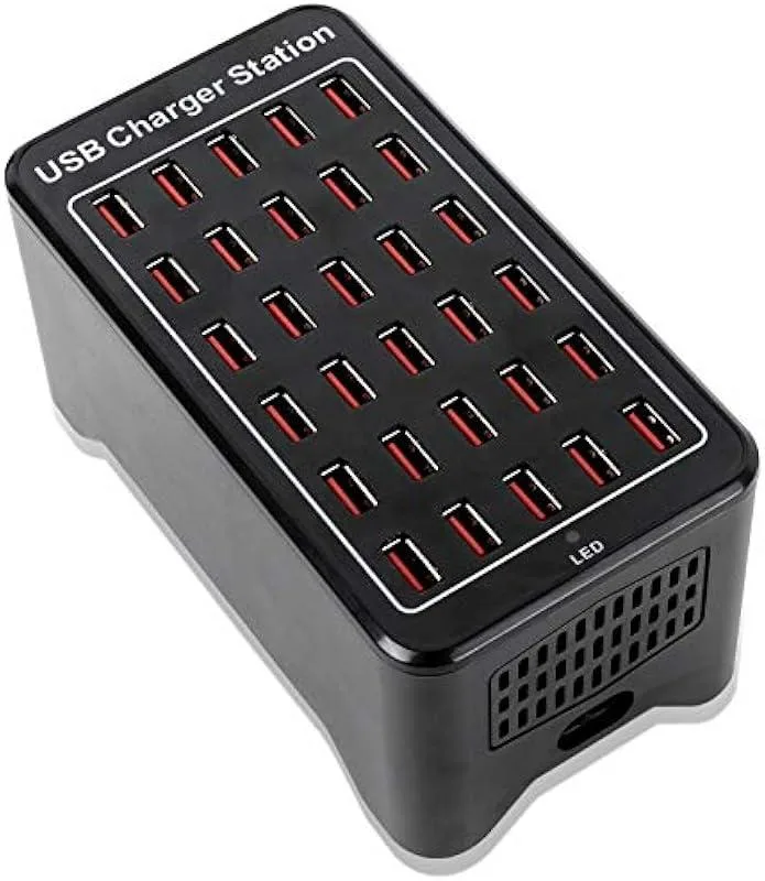 TAURKENAM TAURKENAM 30-Port USB Charger Station 150W 5V/2.4A — product photo