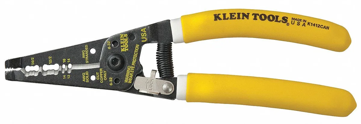 Klein Tools Klein Tools K1412CAN Cable Stripper 14 to 16 AWG hand tool — product photo