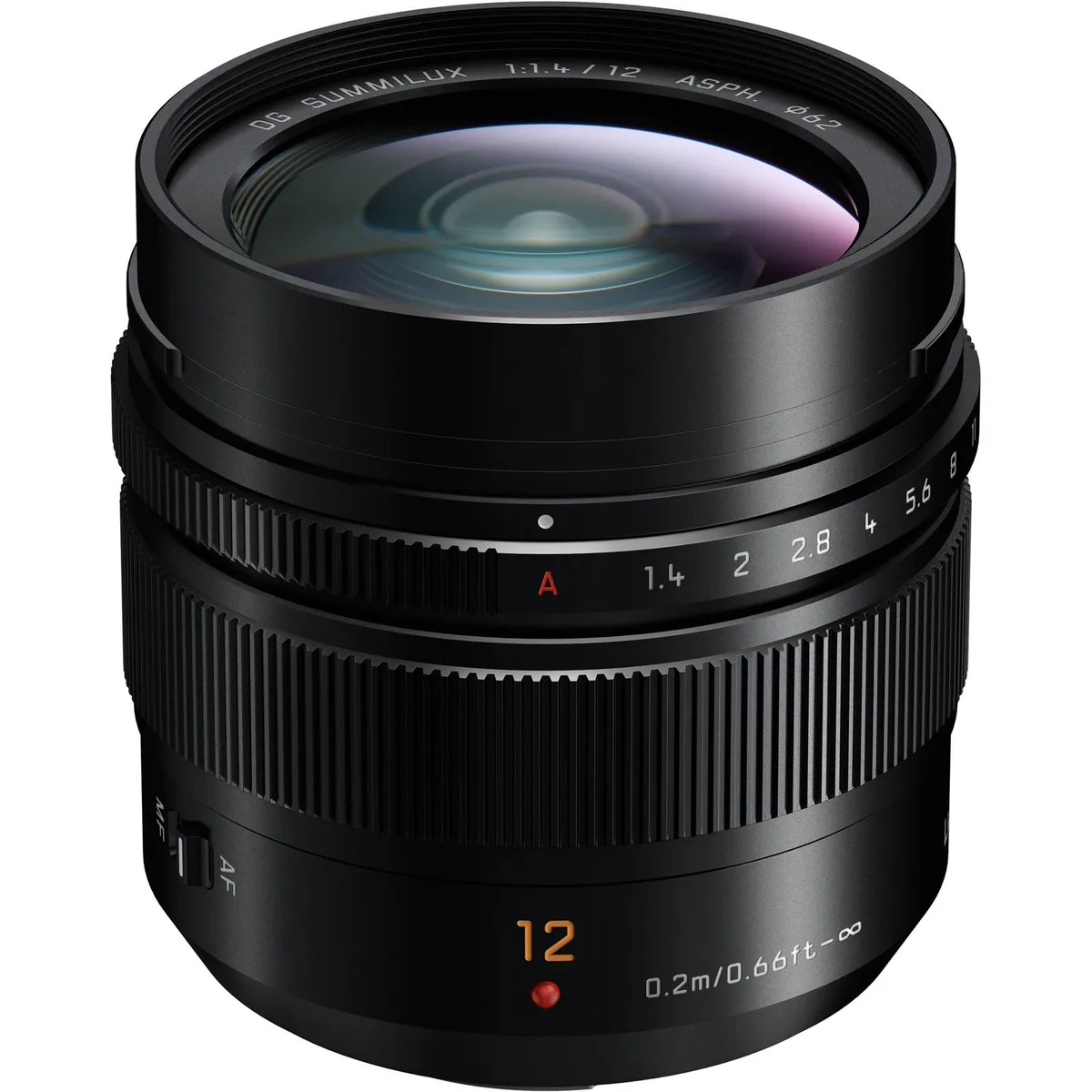 Panasonic Panasonic Leica DG Summilux 12mm f/1.4 ASPH. Lens H-X012 — product photo