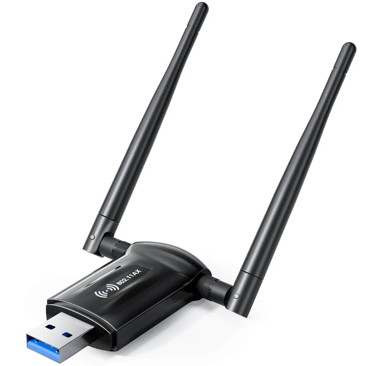 KEHIPI KEHIPI N18 AX1800 Wi-Fi 6 USB 3.0 Adapter 2x5dBi Antenna — product photo