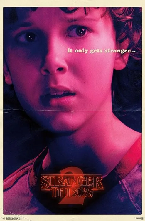 Stranger Things Eleven poster print 22 x 34 inches on heavy paper