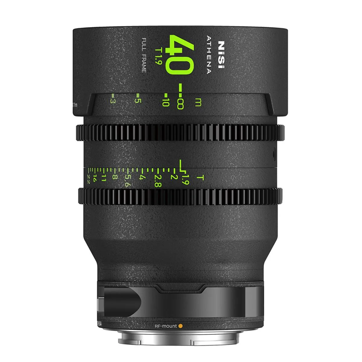 Nisi Nisi Athena Prime 40mm T1.9 RF Mount Cine Lens with Filter Holder — product photo