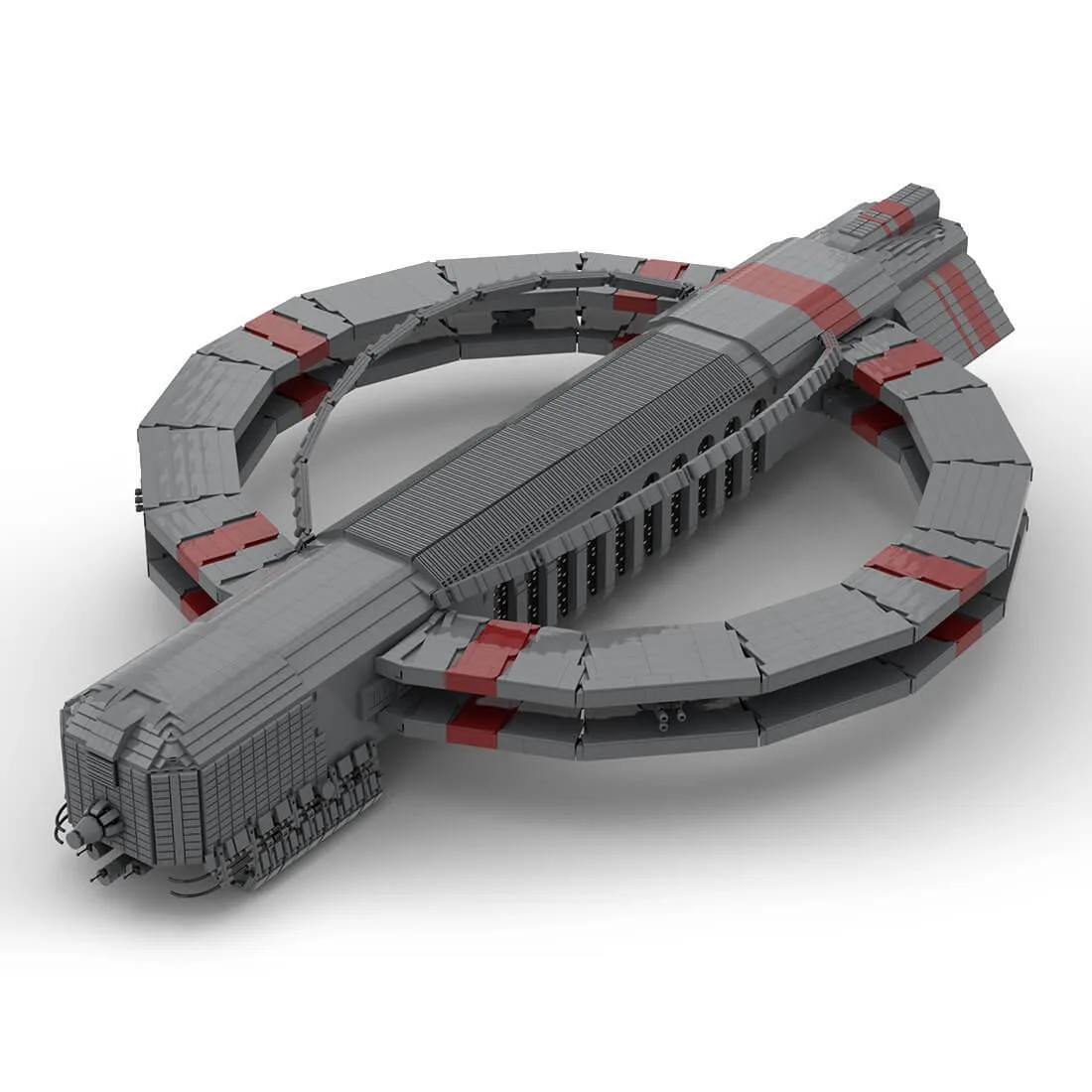 ZITIANYOUBUILD ZITIANYOUBUILD MOC-141254 Peacekeeper Command Carrier Aircraft Warship 10978PCS — product photo