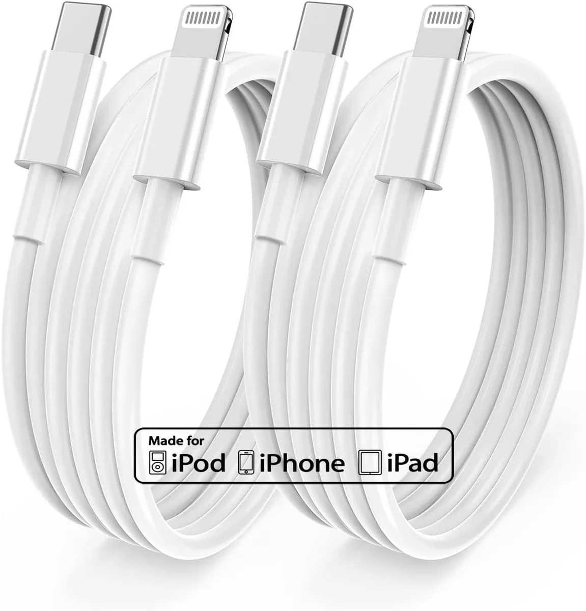 MCHOSE MCHOSE USB-C to Lightning Cable 10ft MFi Certified — product photo