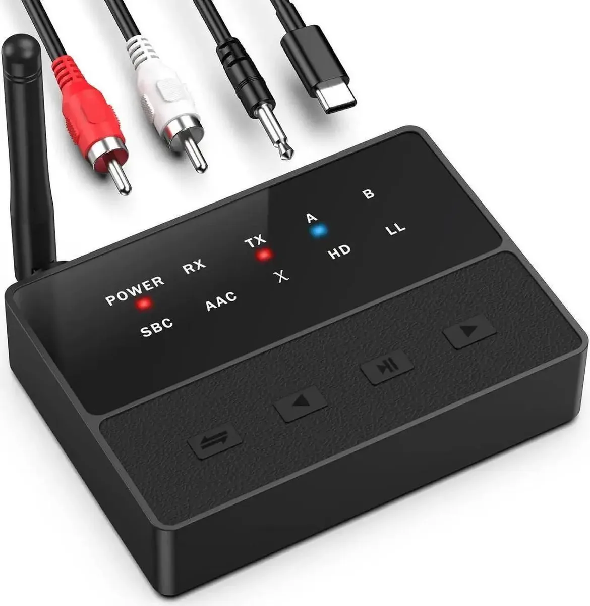 Vszerda Vszerda Bluetooth 5.3 Transmitter Receiver aptX Low Latency — product photo