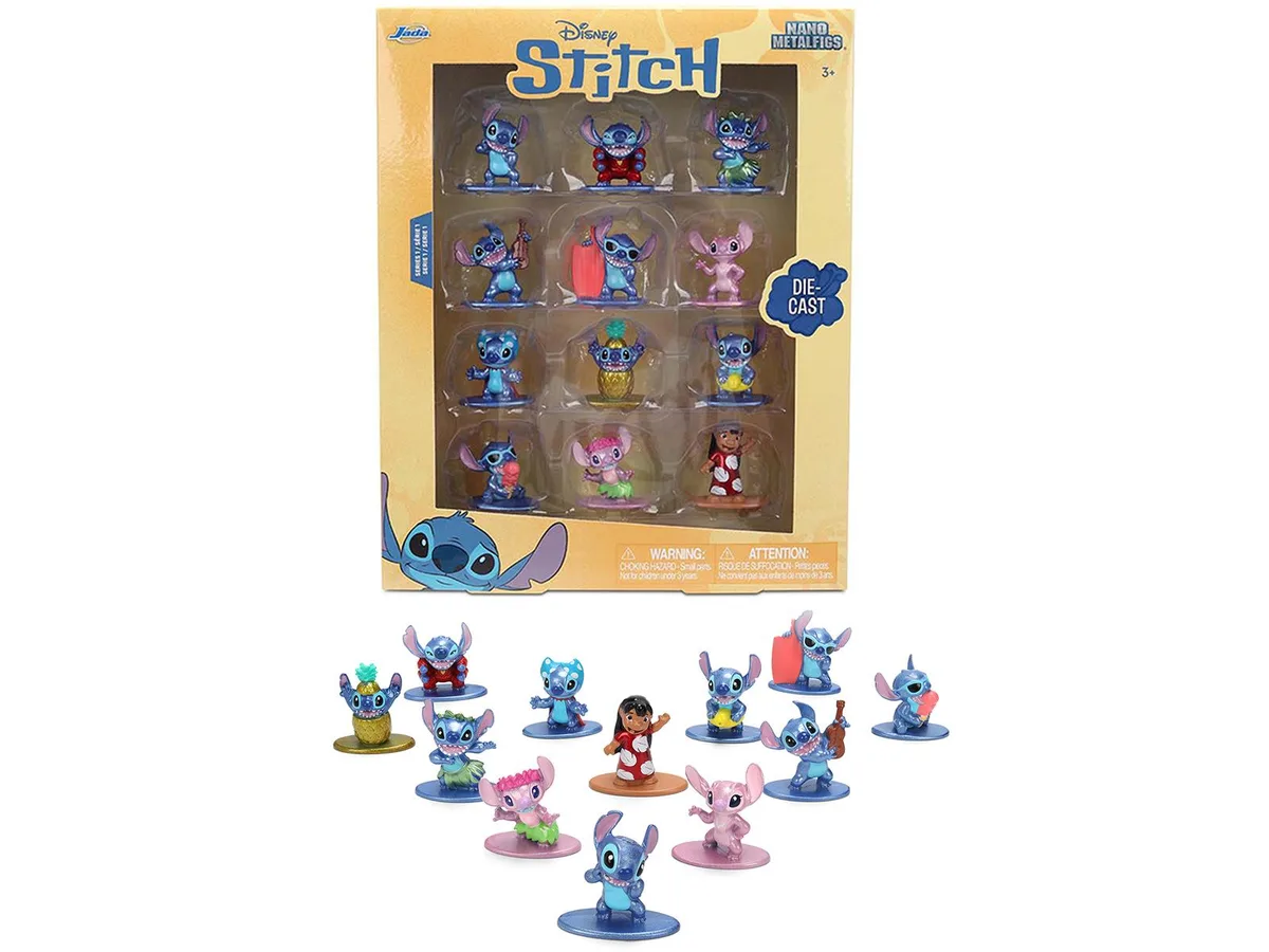 Jada Jada Disney Stitch Nano Metalfigs 12-Figure Set — product photo