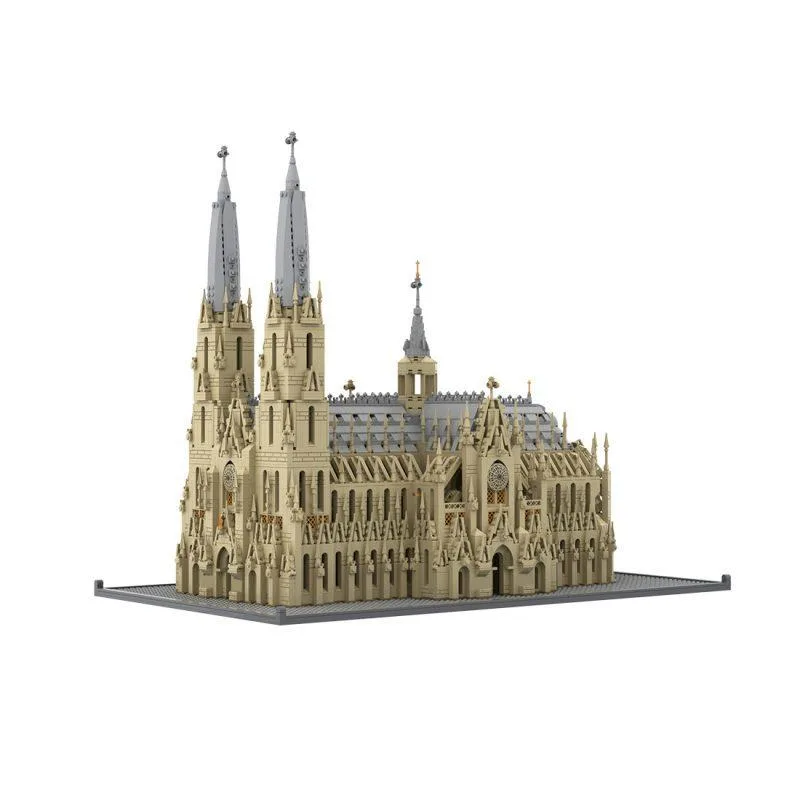ZITIANYOUBUILD ZITIANYOUBUILD Custom MOC-241011 Gothic Cathedral 5708PCS Building Blocks Set — product photo