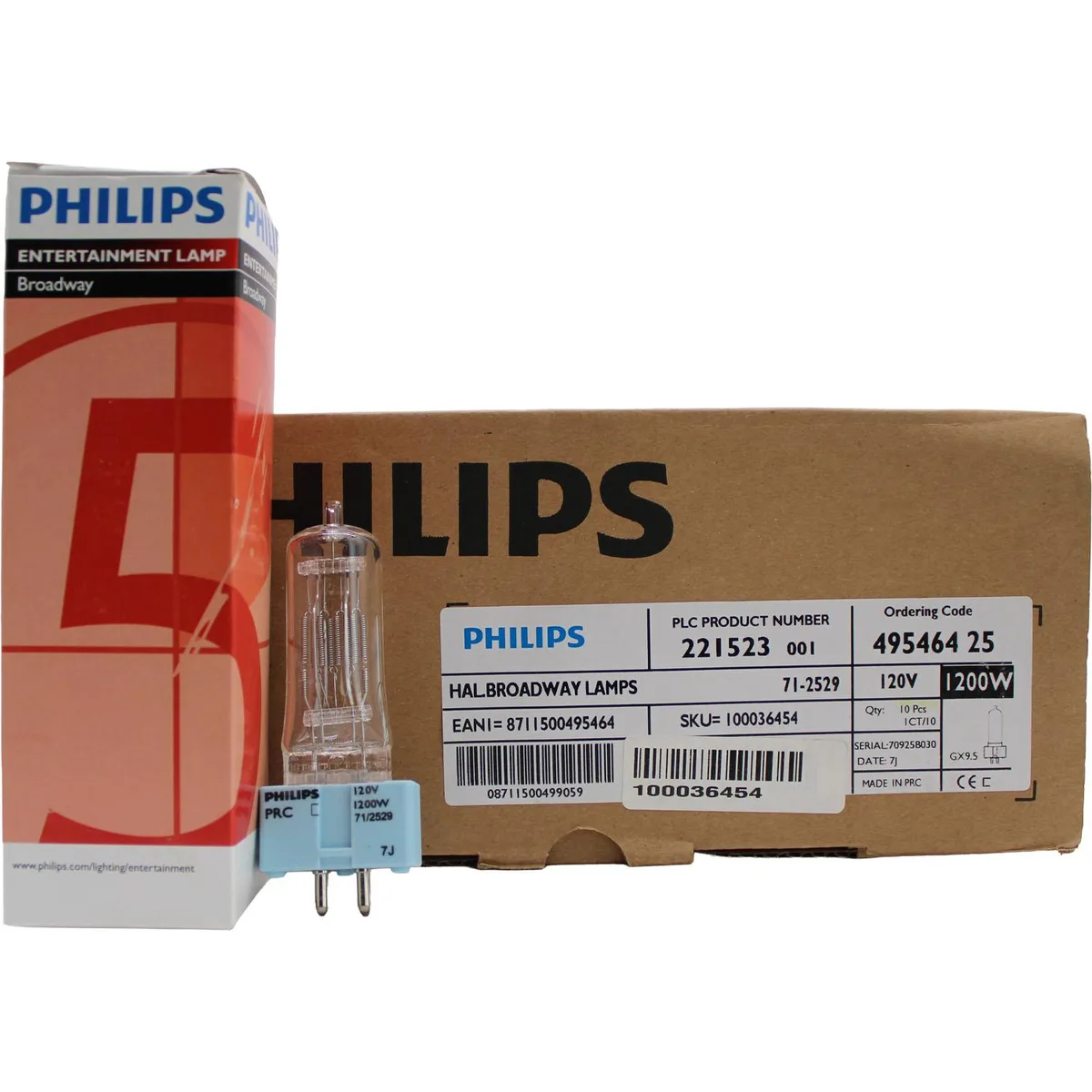 Philips Philips 22152-3 1200W 120V GX9.5 3200K Studio Lamp — product photo