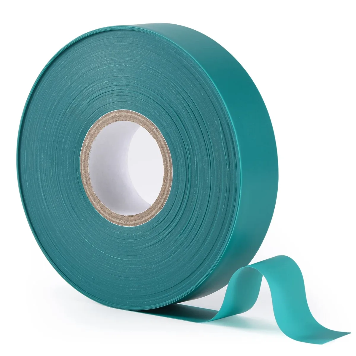  TELENT OUTDOORS 1" 200ft PVC Stretch Tie Tape Green — product photo