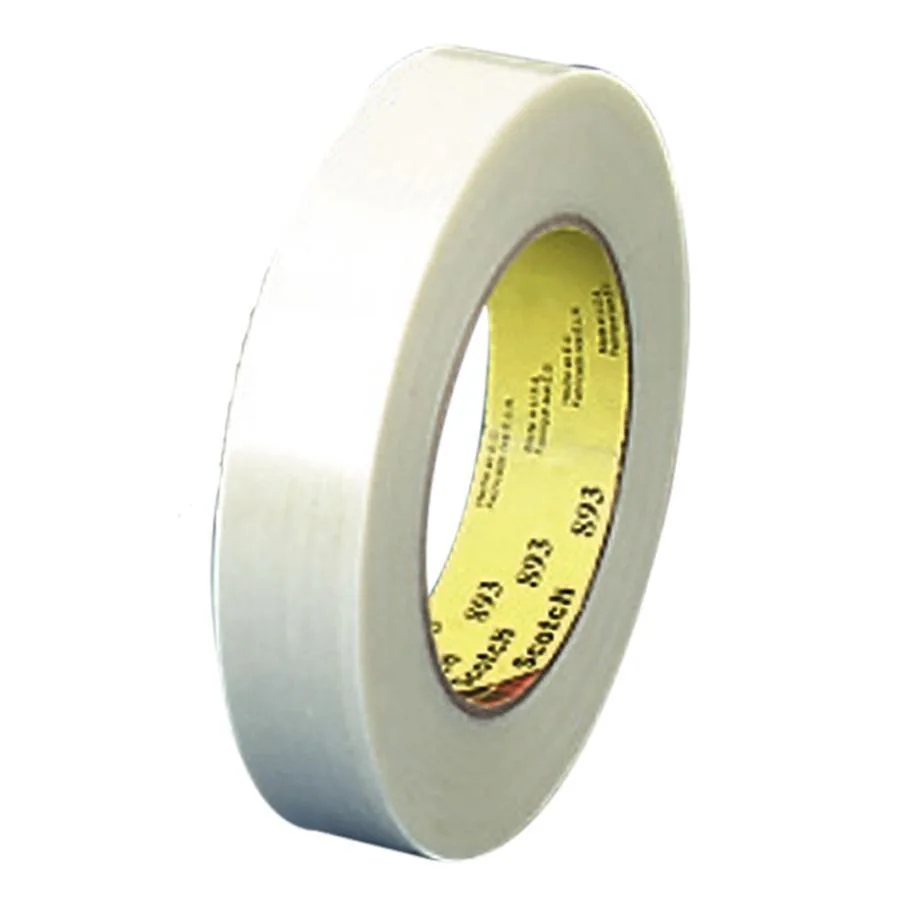 3M 3M 89334 Clear Strapping Tape 75mm x 60yd 300lb mailing supply — product photo