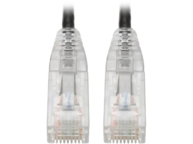 Tripp Lite Tripp Lite N201-S05-BK Cat6 Slim Network Ethernet Cable 5 ft Black — product photo