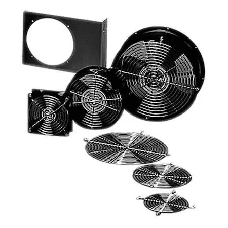 HOFFMAN HOFFMAN A4AXFN24 Axial Fan Square 24V DC 100 cfm 4 5/8 in W — product photo