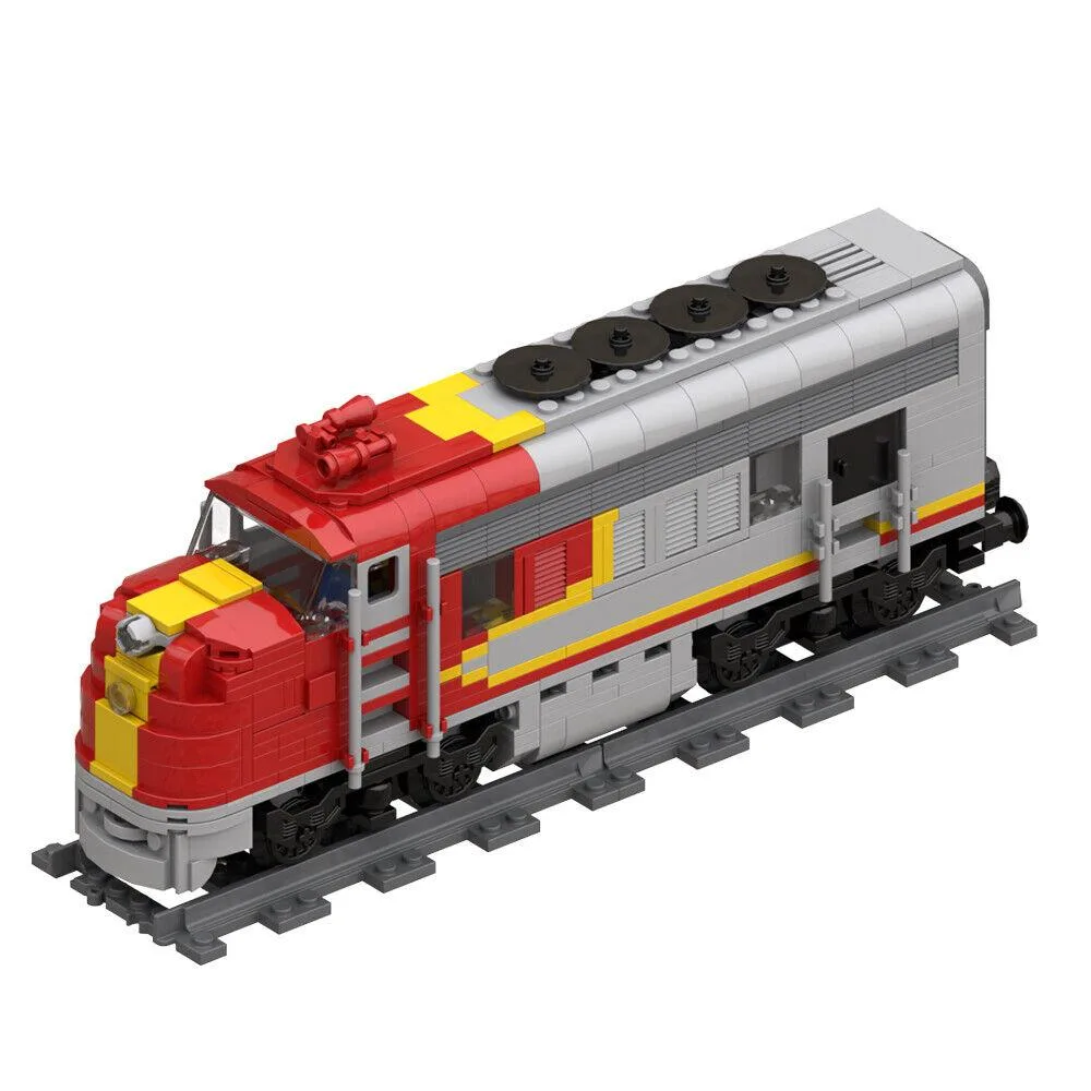 ZITIANYOUBUILD ZITIANYOUBUILD MOC-54251 Heavy Duty Passenger Locomotive Train 570 Pieces — product photo