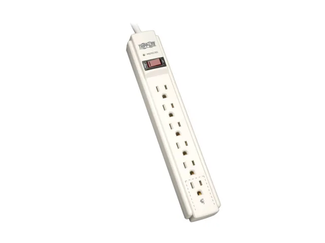 Tripp Lite Tripp Lite TLP604 surge protector 6 outlets 4 ft 790 J — product photo