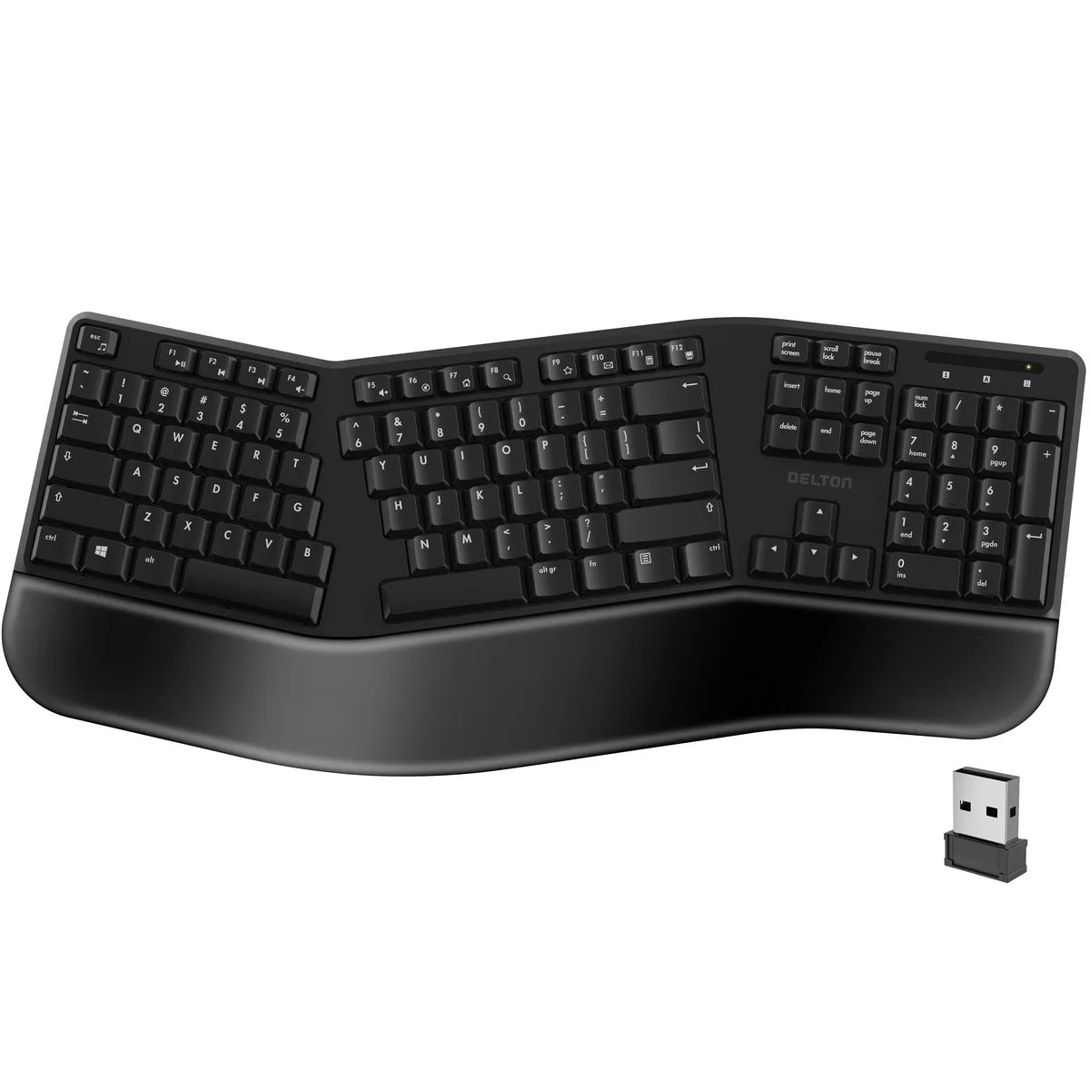Delton Delton KB200 Wireless Ergonomic Keyboard 2.4 GHz — product photo