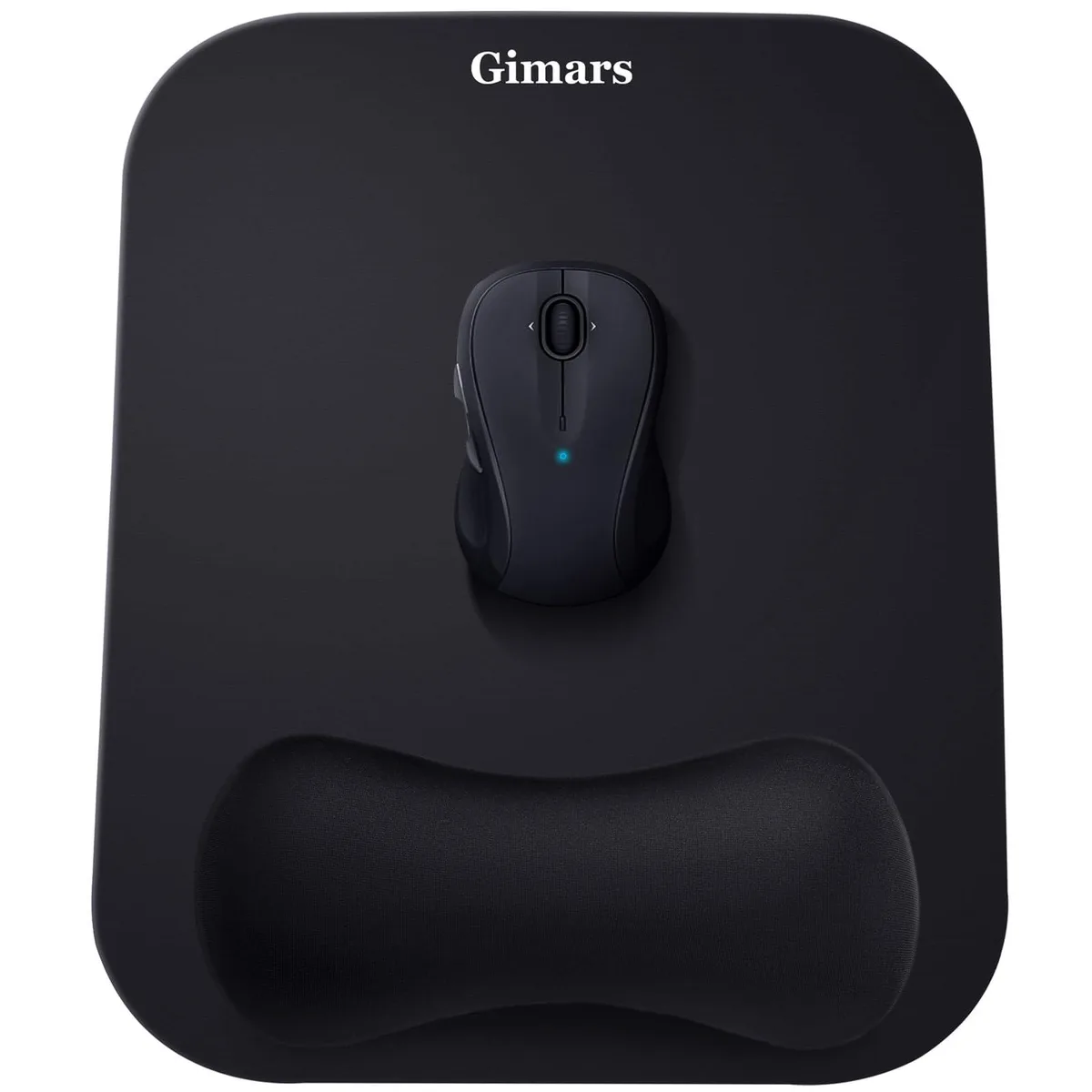  Gimars GM-1109-MD Mouse Pad Wrist Rest Medium 11 x 8.26 in Black — product photo