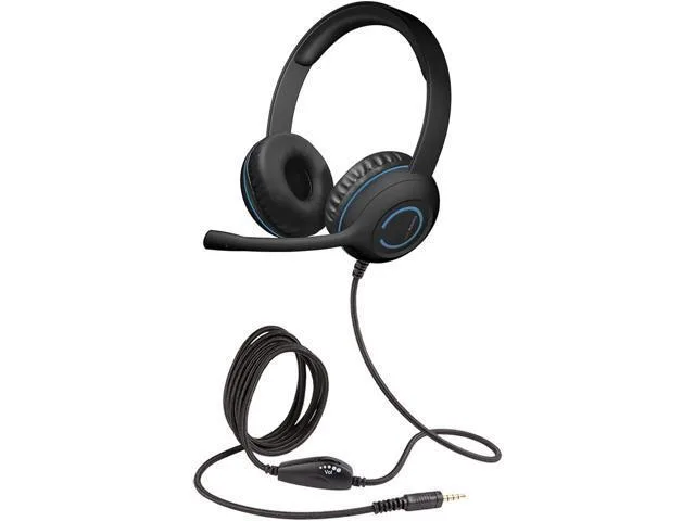 LORDWORLD LORDWORLD 3.5mm Stereo Headset with Noise Canceling Microphone AC-5002 — product photo